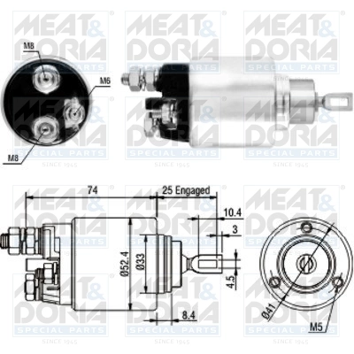 Solenoid Switch, starter